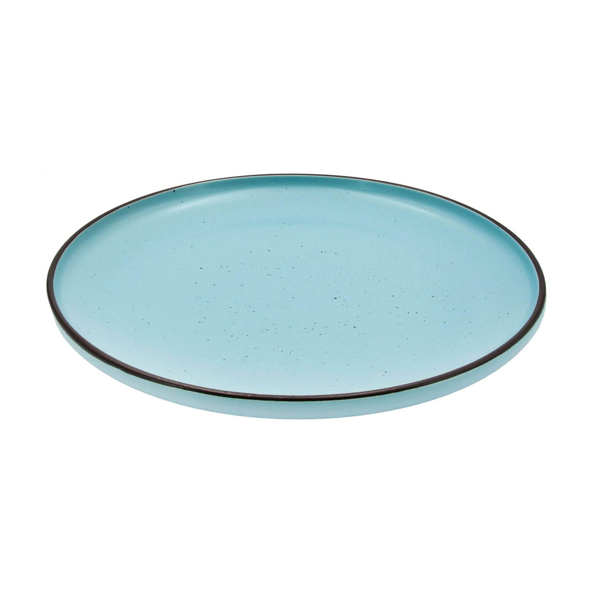 Тарілка обідня Milika Topaz Blue з бортом, керамічна, 26.7 см (M0480-TRSC2309014-105P-2)